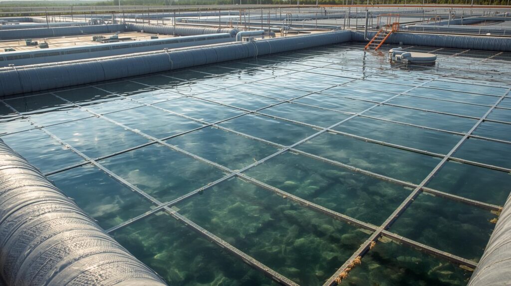 شهرضا ژئوممبران: عایق‌بندی استخر پرورش ماهی در شهرضا1398