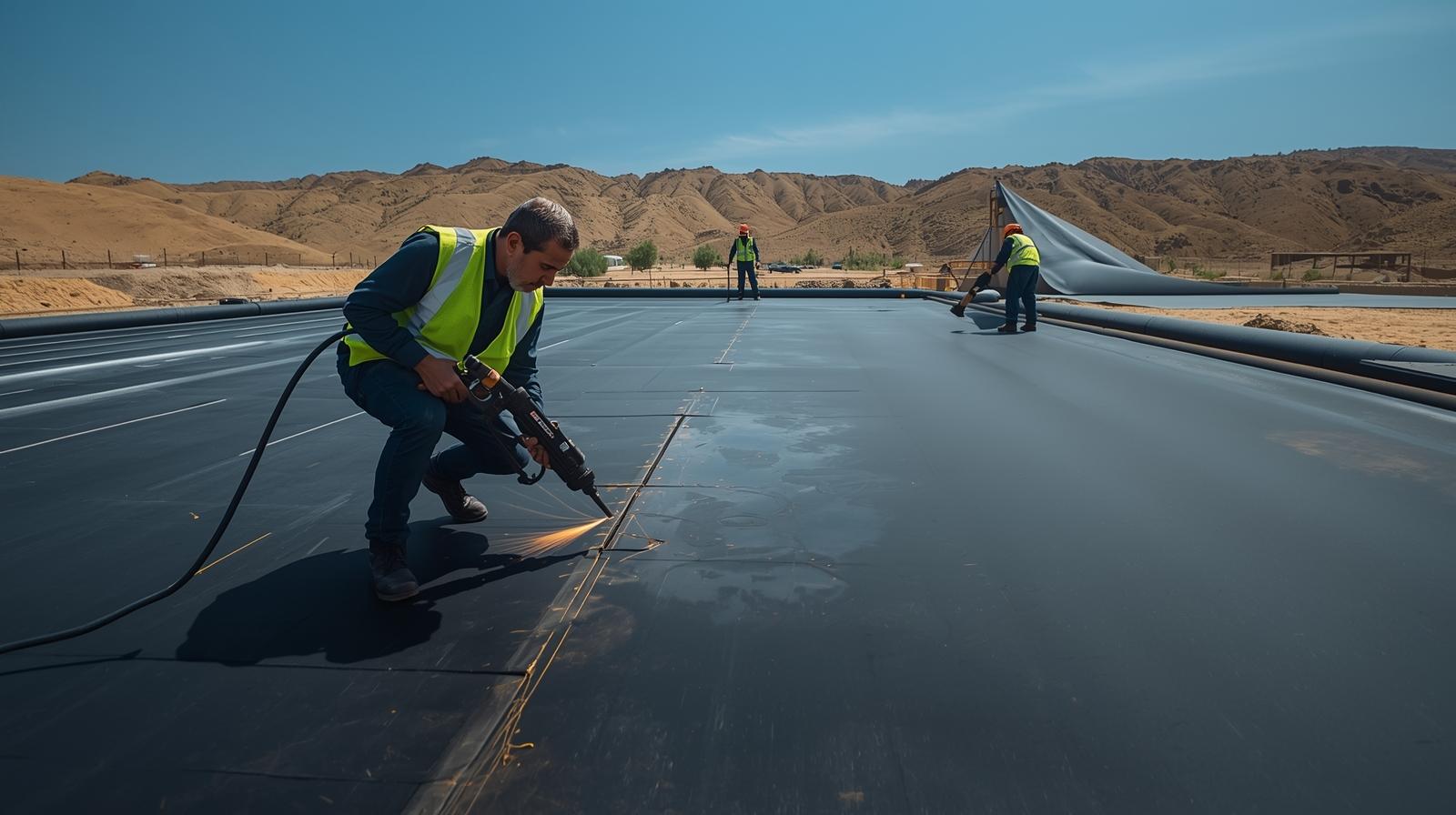 آشنایی کامل با محصولات ژئوسنتتیک (ژئوممبران - ژئوتکستایل - ژئوگرید) تولیدی شرکت، محصولات جانبی مانند اتصالات یا دستگاه کامت، لوله تیپ و... را بدست آورید. همچنین با نحوه اجرای ژئوممبران (نصب ژئوممبران) - اجرای ژئوتکستایل (نصب ژئوتکستایل) - اجرای ژئوگرید (نصب ژئوگرید) در اصفهان یا کاشان توسط گروه صنعتی ژئوساز