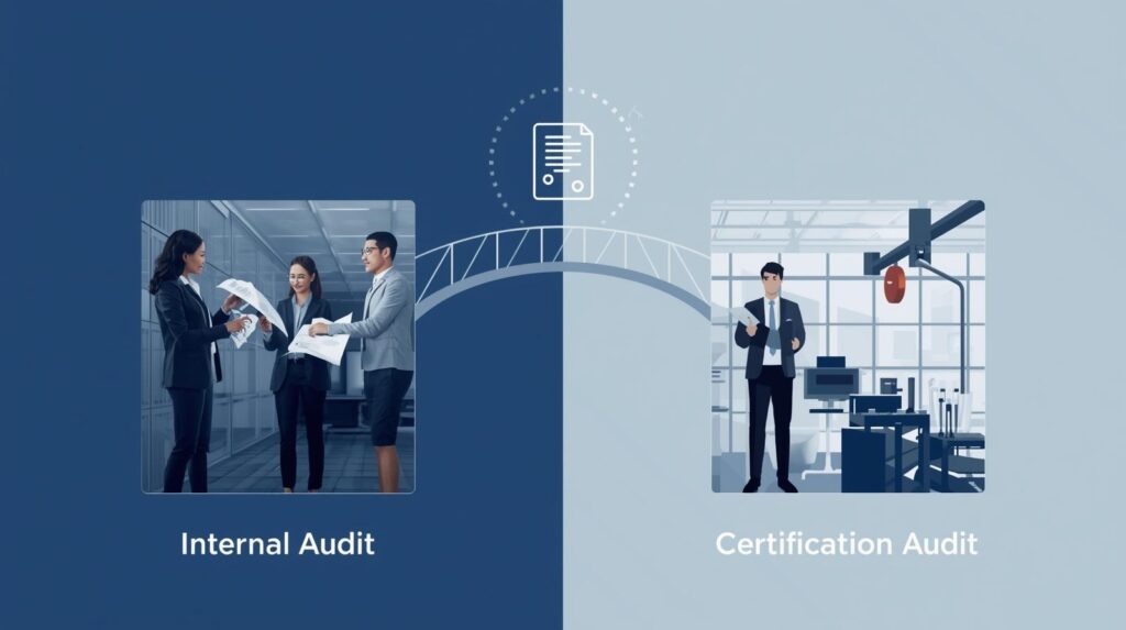 ممیزی داخلی و فرآیند اخذ گواهینامه ISO 45001