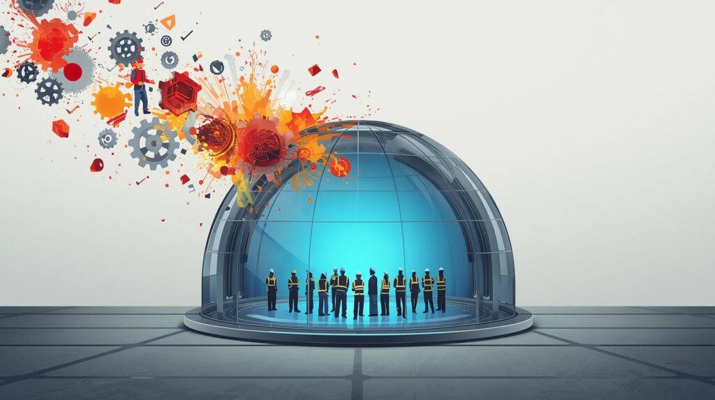 نقش ISO 45001 در شناسایی و کاهش ریسک‌های شغلی و ایجاد محیط کاری ایمن