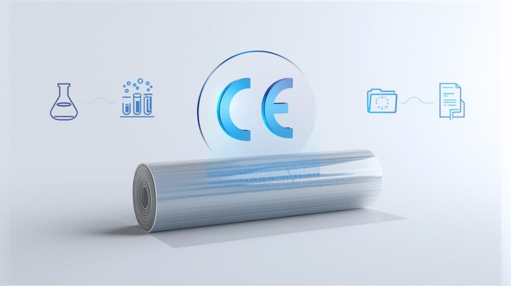 فرآیند ارزیابی انطباق و اخذ گواهینامه CE برای محصولات ژئوسنتتیک
