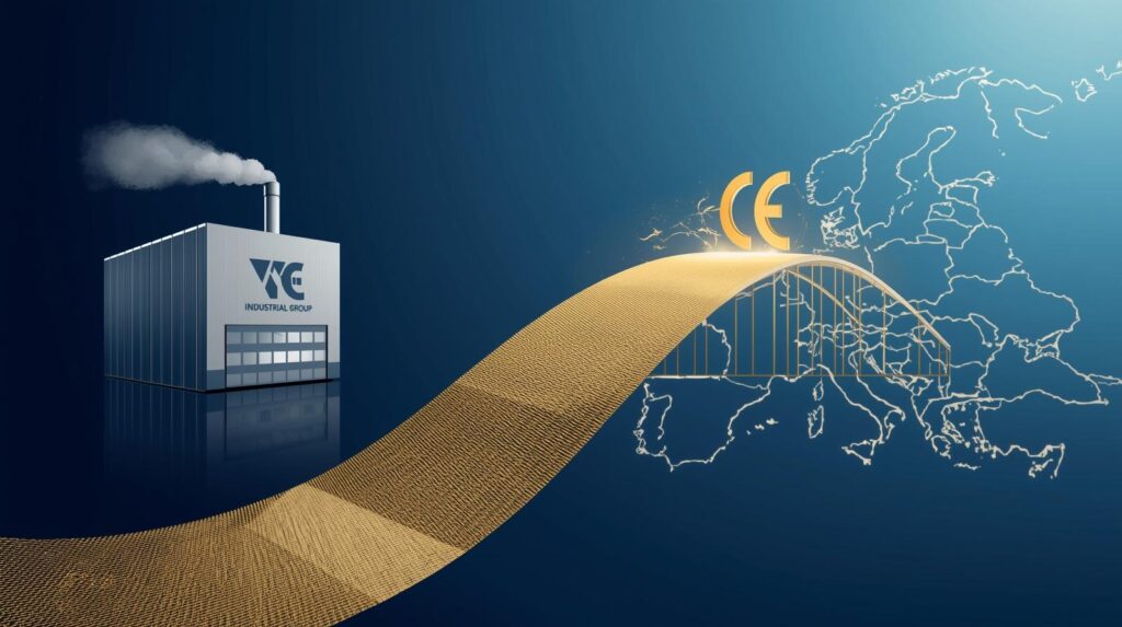 مزایای نشان‌گذاری CE برای گروه صنعتی ژئوساز و توسعه صادرات به اروپا