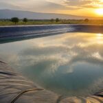 ژئوممبران بیدستان : حل مشکل کم آبی باغات بیدستان‌ با استخر های ژئوممبران